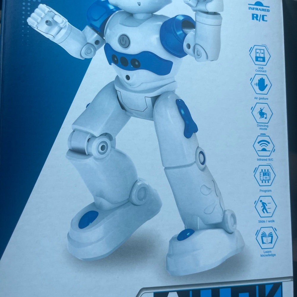 Remote control, robot programmable rare toy collectibles